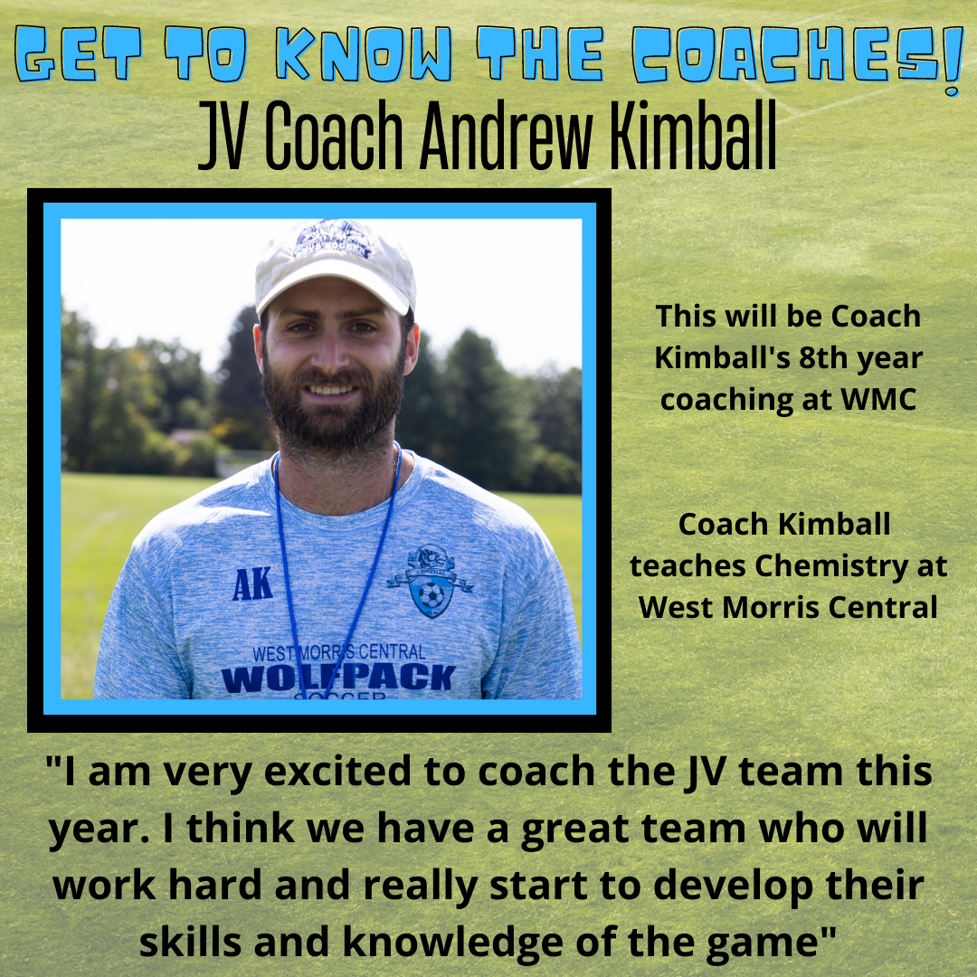 WMC JV Coach Andrew Kimball